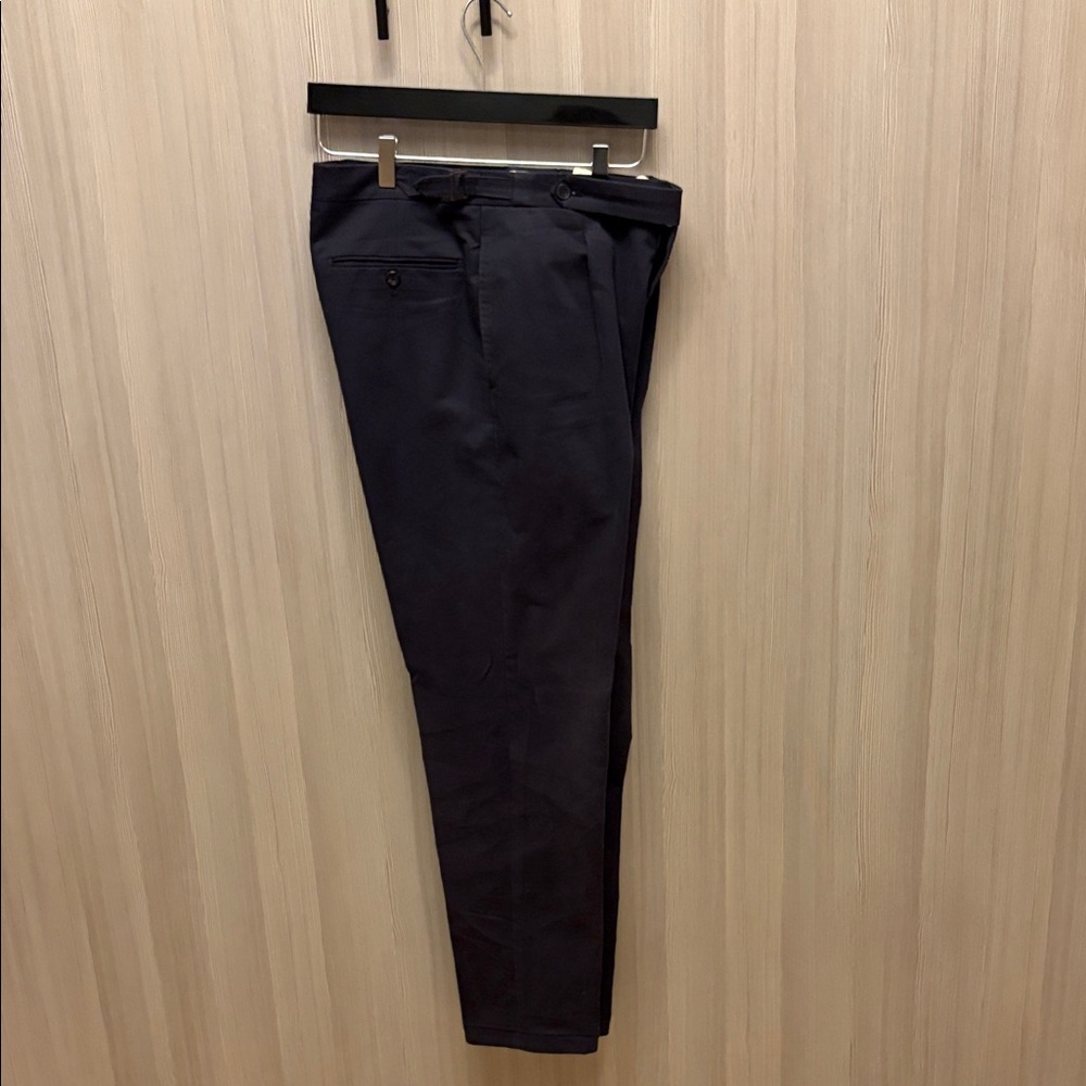 Drake's - Navy Tailored Game trouser - Size 44